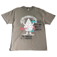 “dib” SILK SCREEN PRINT T-SHIRTS INFINITY MAN