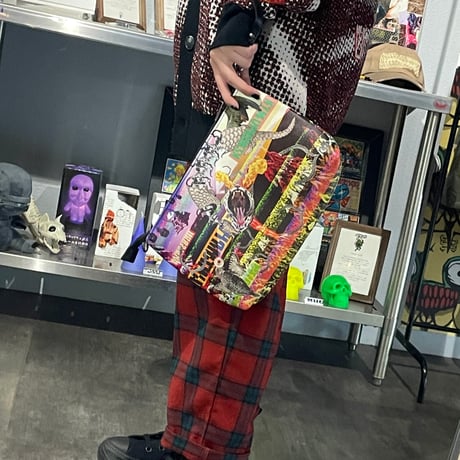【dib】 Multi-Way Digital Collage Bag “The Back Layer”