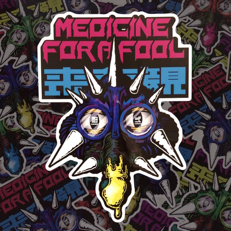 喪悲観sticker(blue)