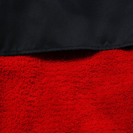FLEECE HARRINGTON JACKET / red