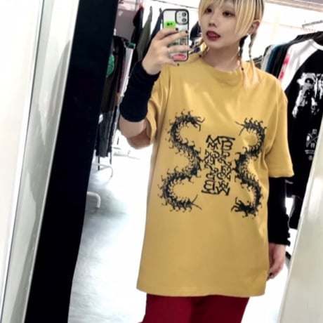 “dib” SILK SCREEN PRINT T-SHIRTS 百足陽炎 -Memories Slip By-