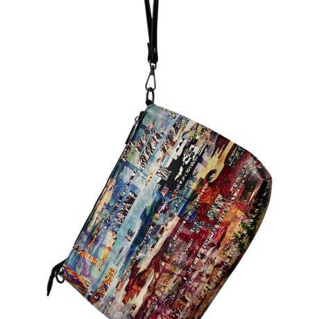 【dib】 Multi-Way Digital Collage Bag “The Back Layer”