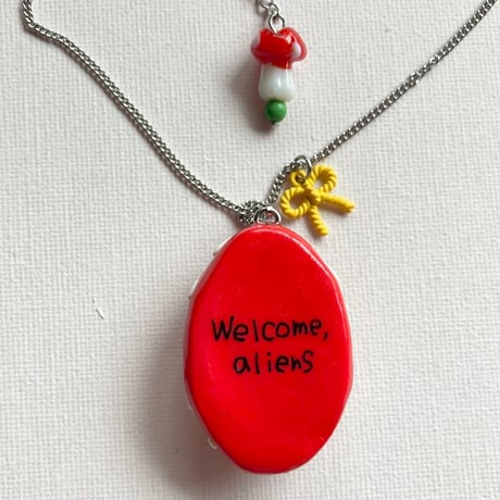 Sweet strawberry vagina necklace