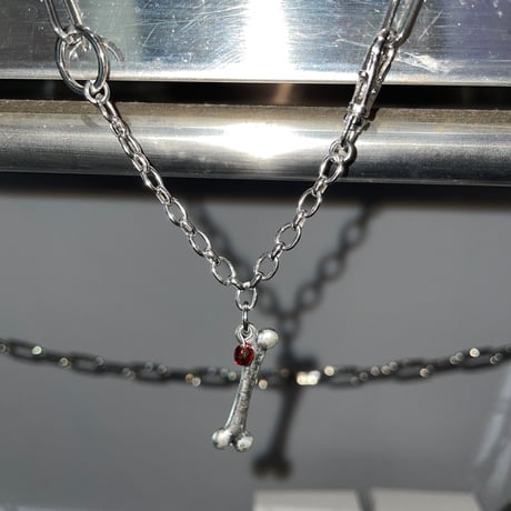 Heart pendant necklace / Ball chain