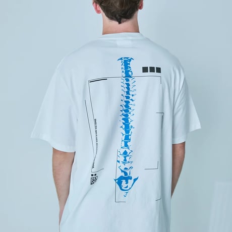 "MIRAGE" TEE / white