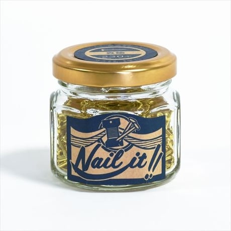 真鍮釘 <230本瓶入 17×19>  Brass Nail <contains 230>