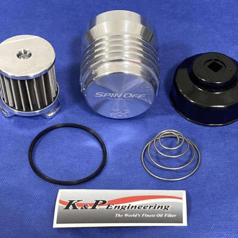 E1サイズ】【S1サイズ】 SPINOFF×K&P静電気除去オイルフィルター