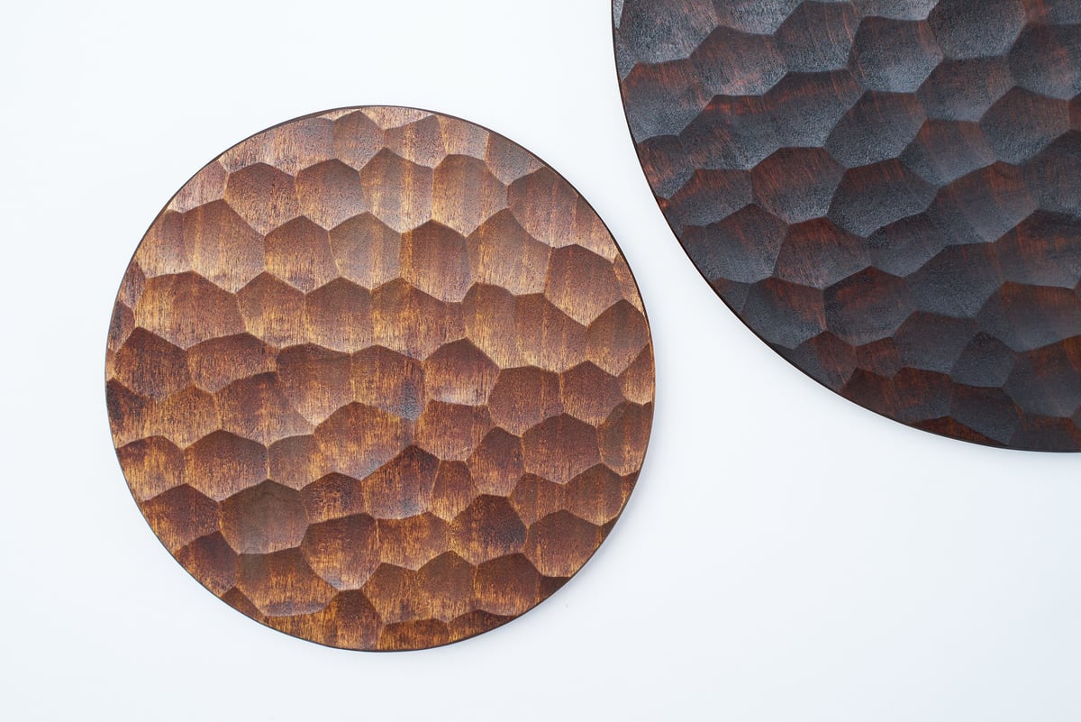 栃プレート 小 拭き漆 | 季ノ実