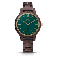 JORD(ジョード)ブランド 45mmフランキーⅡ(白檀&エメラルド)メンズ