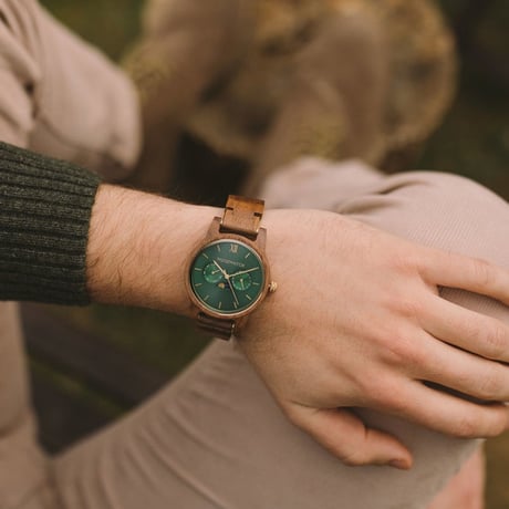 woodwatch(ウッドウォッチ)ブランド ナチュラルグリーンギフトセット