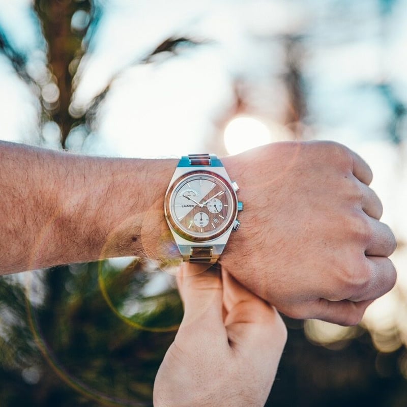 LAiMER(ライマー)ブランド ミロソーラー(メンズ) | 木製腕時計ブランド