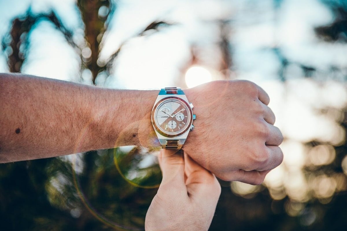 LAiMER(ライマー)ブランド ミロソーラー(メンズ) | 木製腕時計ブランド