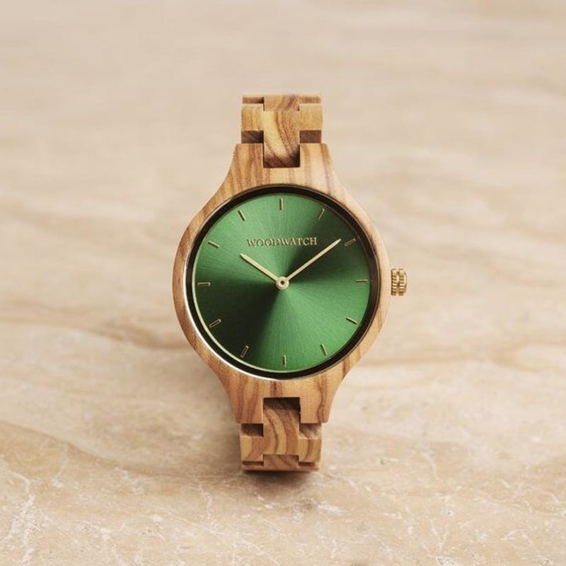woodwatch(ウッドウォッチ)ブランド ナチュラルグリーンギフトセット