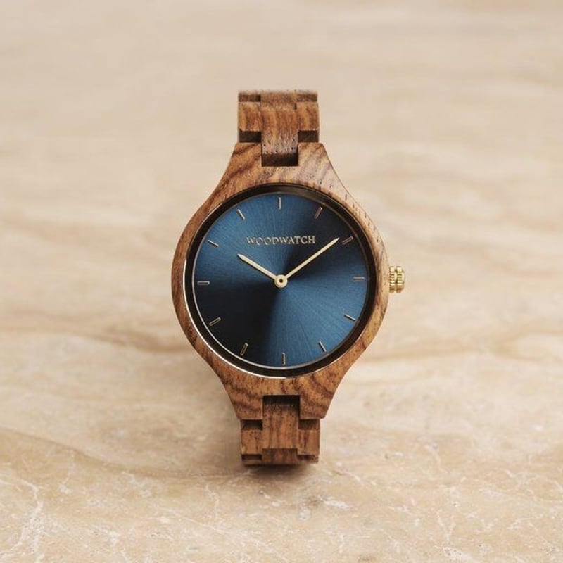 woodwatch(ウッドウォッチ)ブランド クラシックブルー ギフト
