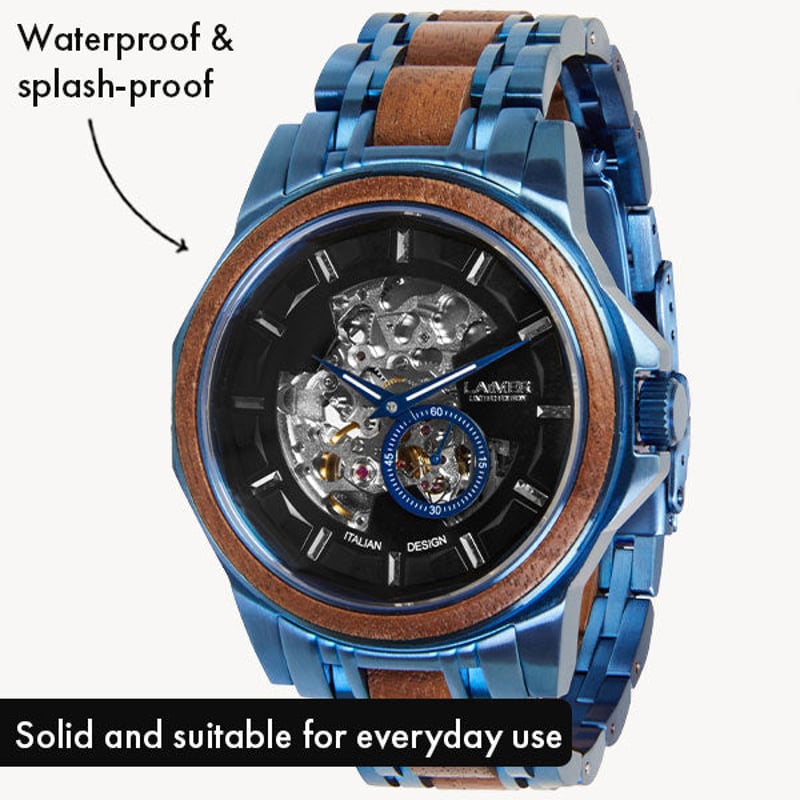 LAiMER(ライマー)ブランド アントン限定版(メンズ) | 木製腕時計