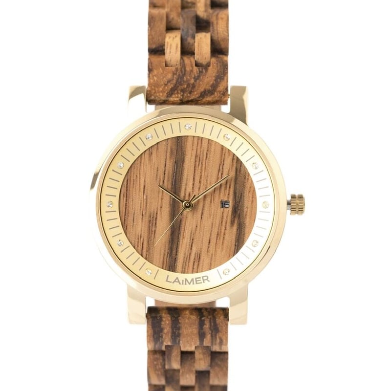 値下げ【新品・非売品】LAIMER 0123 Wooden Watch 値下げ【新品・非売品】LAIMER 0123 Wooden Watch - メルカリ