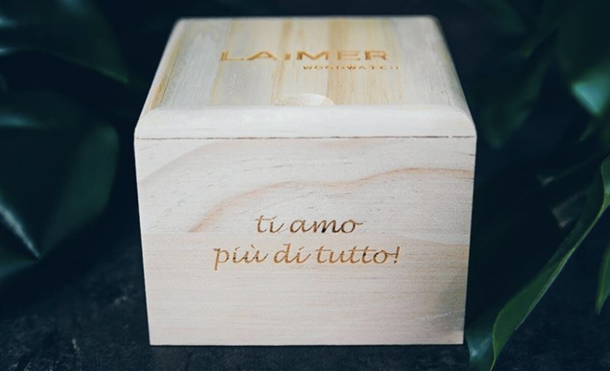 刻印 (木箱) | 木製腕時計ブランド専門店ウッドウォッチ