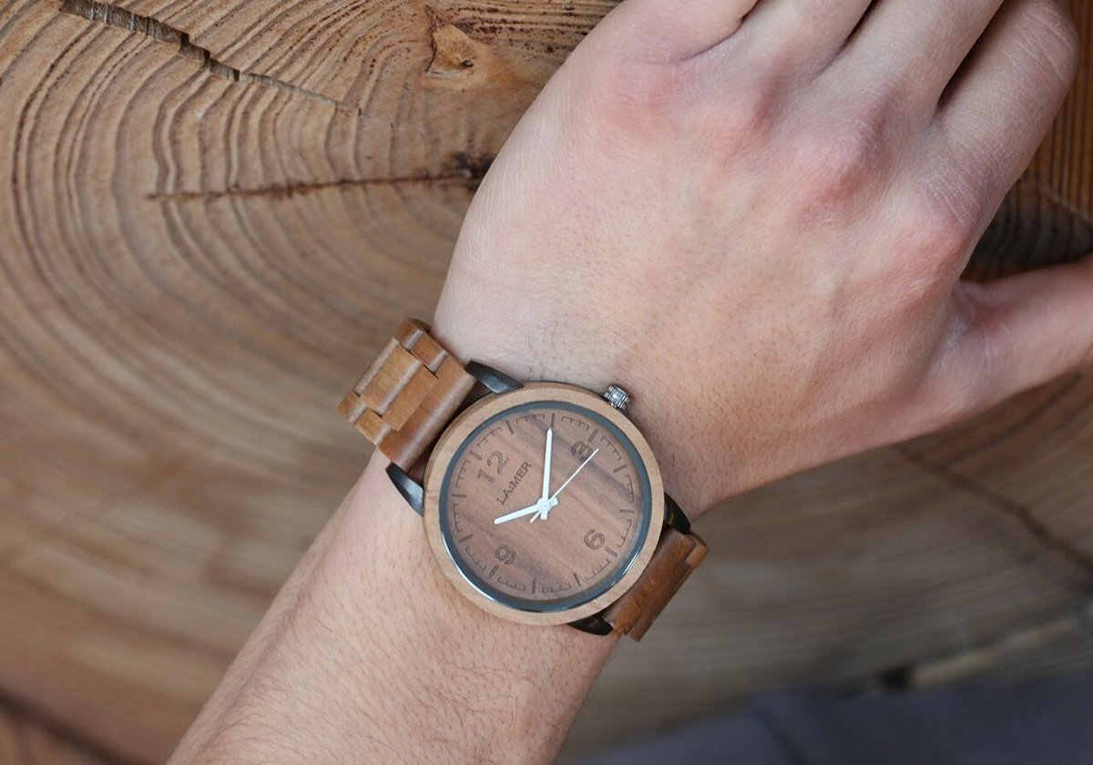 LAiMER(ライマー)ブランド エディー(メンズ) | 木製腕時計ブランド専門