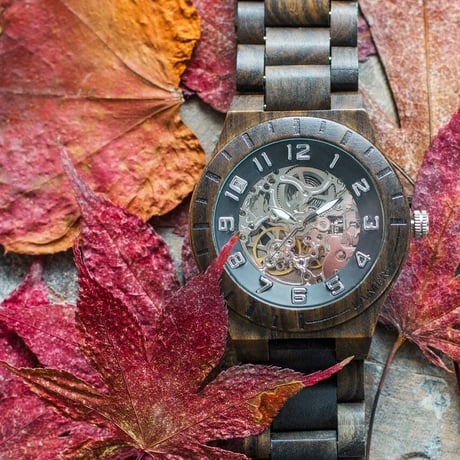 CATEGORY 黒檀(エボニー) | 木製腕時計ブランド専門店ウッドウォッチ