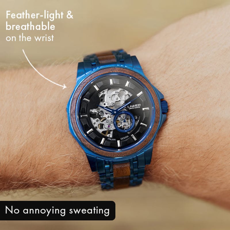 LAiMER(ライマー)ブランド アントン限定版(メンズ) | 木製腕時計