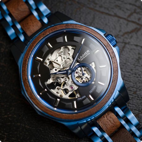 サーフライダー コア ウッド ウォッチ □「WATCH 1100」文字盤に本木目を使用した美しいシンプルな