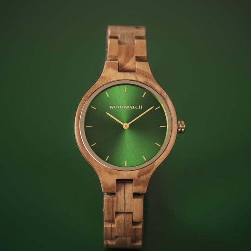 woodwatch(ウッドウォッチ)ブランド ナチュラルグリーンギフトセット