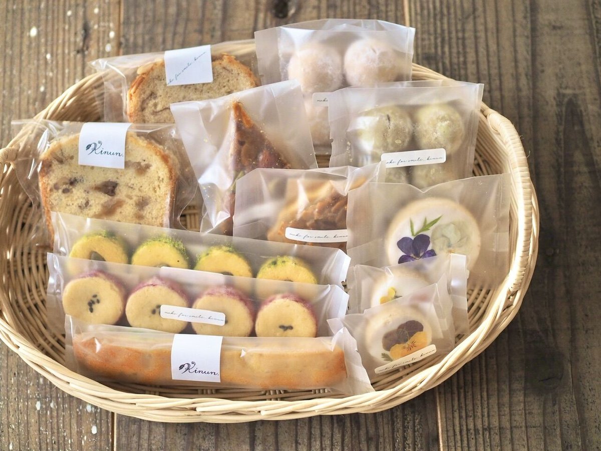 おまかせ焼き菓子セット 大 | 米粉sweets kinun. おまかせ焼き菓子セット 大 | 米粉sweets kinun.