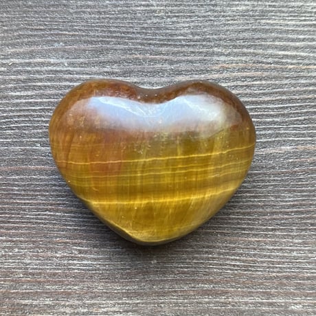 癒しのオルゴナイト❤️イエローアパタイト＋タイガーアイのハート型♡ 癒しのオルゴナイト❤️イエローアパタイト＋タイガーアイの