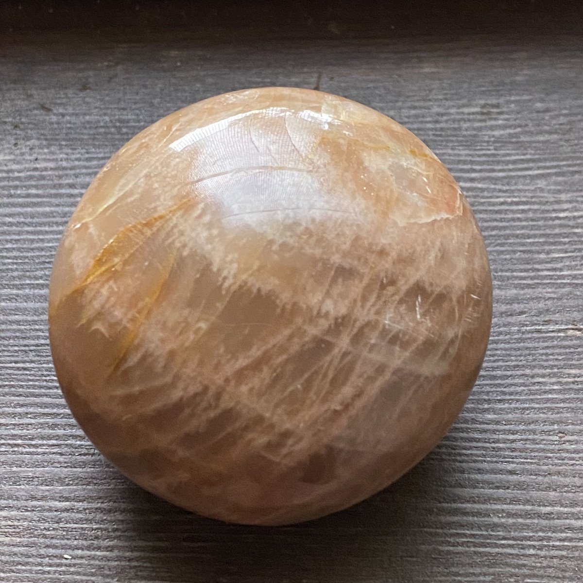 ☆満月ピンクムーンストーン☆33.7ct/23.3mm☆天然石月長石