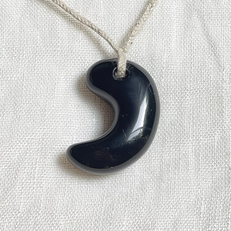 プレミアム】モリオン/黒水晶 ◎神結勾玉ペンダント(4) | LAMYURIA