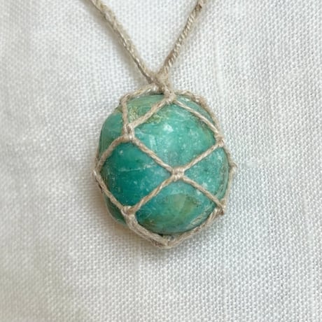 ターコイズ⚪︎石包ペンダント (3)