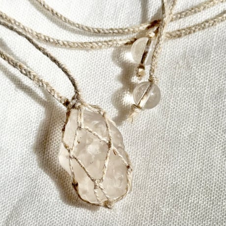 インカクリスタル⚪︎石包ペンダント (9)