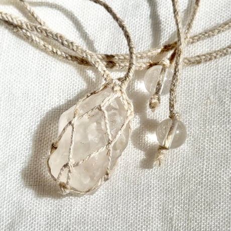 インカクリスタル⚪︎石包ペンダント (9)
