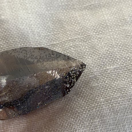 ★ちゅるちゅる黒系レムリアン水晶 (15)