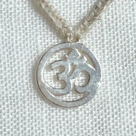OM オーム◎神結銀ペンダント (1)