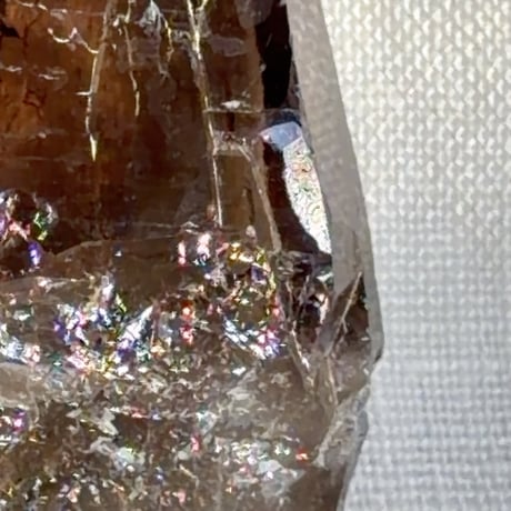 ちゅるちゅる黒系レムリアン水晶 (16)