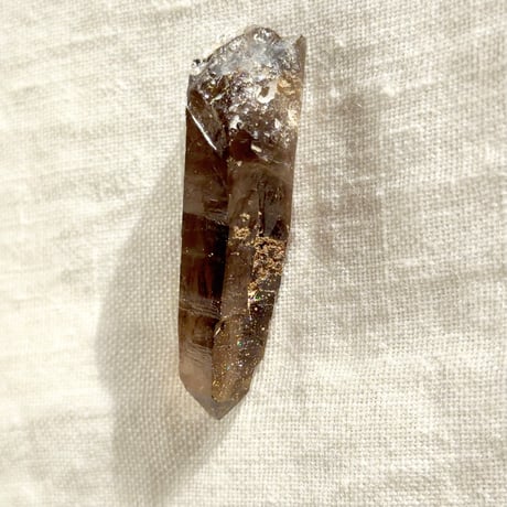 ちゅるちゅる黒系レムリアン水晶 (1)