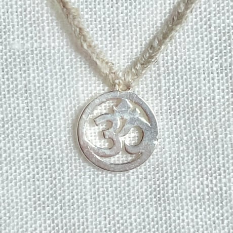 OM オーム◎神結銀ペンダント (1)