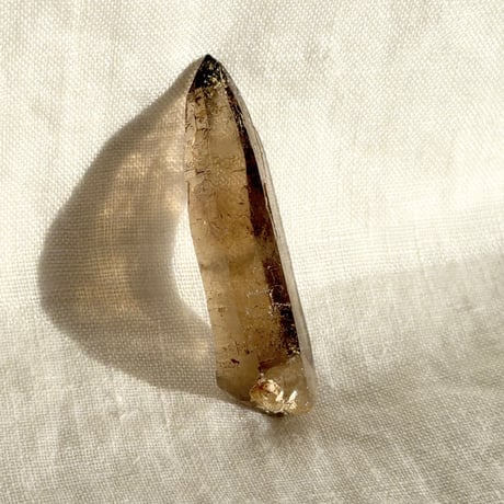 ★ちゅるちゅる黒系レムリアン水晶 (5)