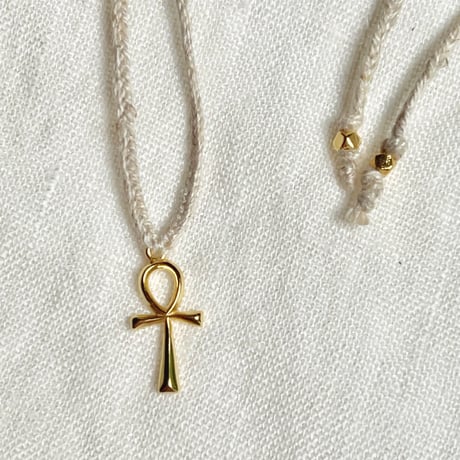 【プレミアム】アンク・ゴールド◎神結銀ペンダント(3)