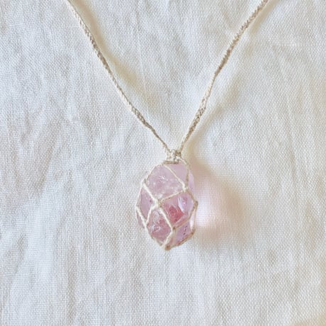 アメジスト⚪︎石包ペンダント ⑴