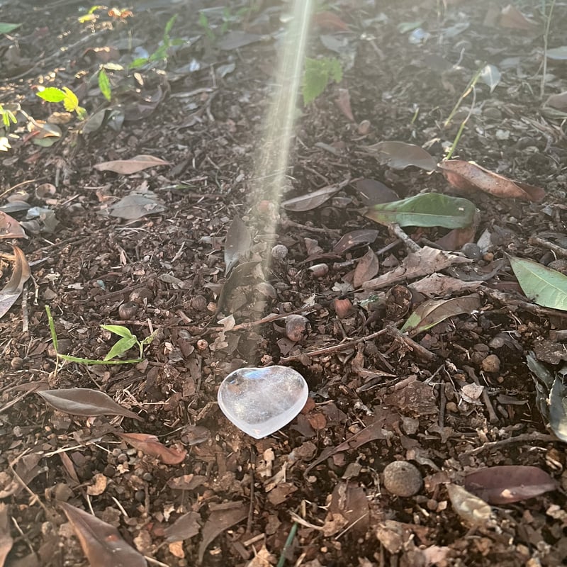 ジラソルクォーツ ハート ジラソルクォーツ ハート型彫刻 / Girasol Quartz