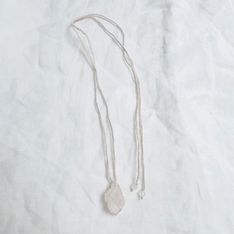 インカクリスタル⚪︎石包ペンダント⑤