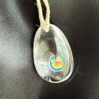 アイリスクォーツ⚪︎石編ペンダント (1)