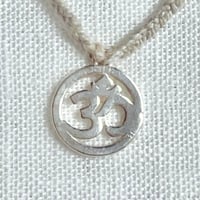 OM オーム◎神結銀ペンダント (2)