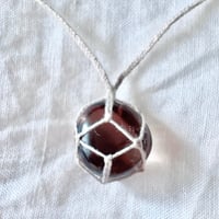 スモーキークォーツ⚪︎石包ペンダント⑵
