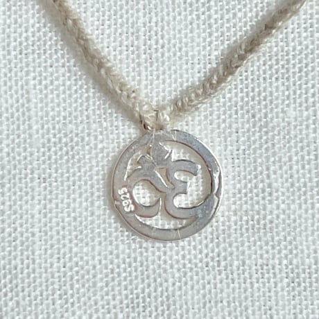 OM オーム◎神結銀ペンダント (1)