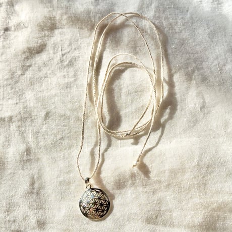 フラワーオブライフ◎神結銀ペンダント (1)