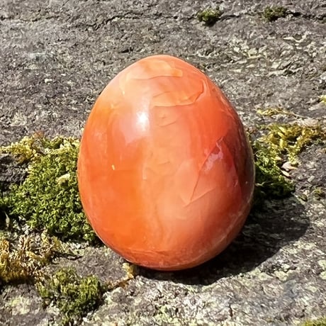 【カーネリアン】 エッグ ② CARNELIAN EGG カーネリアン】 エッグ ② CARNELIAN EGG