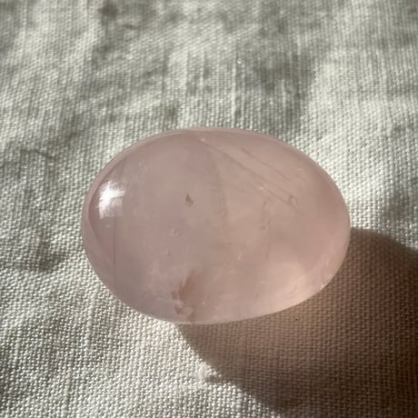 宝石質ローズクォーツ・パームストーン  (5)